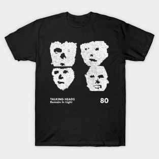 Talking Heads / Remain In Light / Minimalist Graphic Artwork Design T-Shirt
